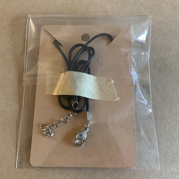 •LAST CHANCE• 🦚 Handmade Peacock Print Cabochon Pendant Necklace - Picture 3 of 5